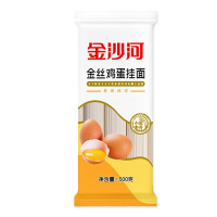 金沙河金丝鸡蛋挂面面条劲道汤面拌面500g