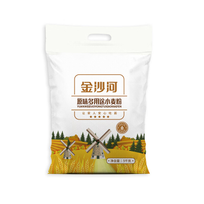 金沙河小麦粉面粉原味多用途小麦粉5kg