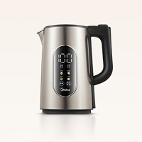 美的电热水壶1.5L大屏温显5段控温沸腾除氯MK-SEK1511