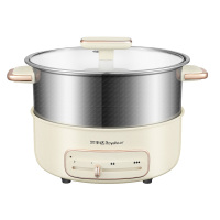 荣事达电火锅电煮锅家用6L分体电蒸锅多用途锅电炒锅RHG-60JF