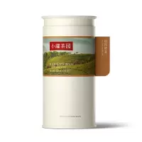 小罐茶陈皮白茶小罐茶园彩标新会陈皮白茶紧压茶罐装120g