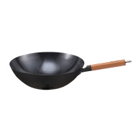 张小泉炒锅精铁旋压无涂层全灶具通用32cm铁锅C30650100
