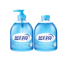 蓝月亮洗手液野菊花洗手液泡沫丰富500g+500g补充液