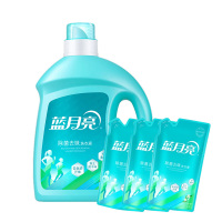 蓝月亮洗衣液除菌去味除菌去霉味洗衣液活力橙花3kg瓶+1kg袋×3