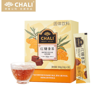 ChaLi茶里养生茶红糖姜茶盒装300g生姜粉10g*30包