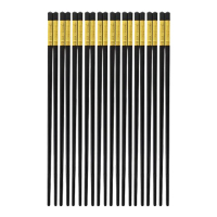 美厨筷子合金筷10双装不锈不易发霉耐高温易清洗MCPJ513