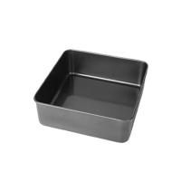 美厨烤盘烘焙不粘烤盘烘培模具烤箱方形深8英寸MCPJ6783