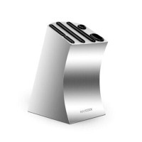 美厨刀架刀座加厚不锈钢加大款厨房置物架6个刀槽设计MCD7019