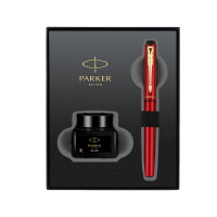 派克墨水笔钢笔签字笔威雅XL蛟龙墨水笔F尖御龙商务礼盒(随机发货)