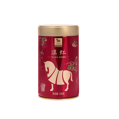 八马茶业红茶品韵滇红D0231罐装茶叶100g