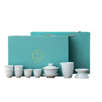 方然茶具套装器物玉兰茶具套装陶瓷茶海款A-668