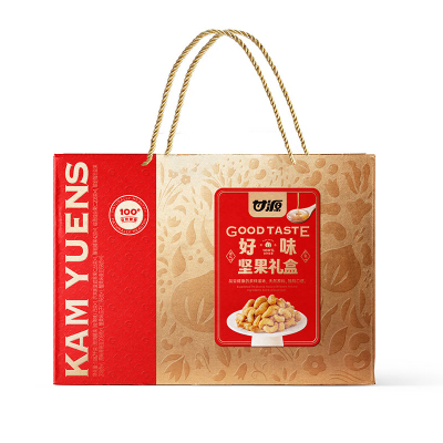 甘源坚果礼盒青豌豆瓜子仁虾条豆果如意好味礼坚果礼盒1082g