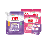 立白洗衣液超洁熏香液950g*1袋+全效馨香液500g*3袋+立白内衣皂101g*2块