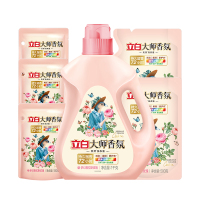 立白洗衣液持久留香大师香氛洗衣液1kg*1瓶+500g*2袋+100g*3袋