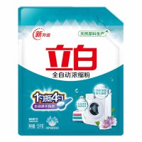立白洗衣粉浓缩粉强力去污除菌低泡易漂浓缩粉1.3kg*1袋