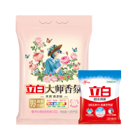 立白洗衣粉大师香氛洗衣粉1650g*1袋+超洁245g*1袋