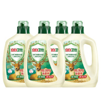 立白洗衣液卫仕衣物除菌液除菌除螨雨林茶花卫仕除菌洗衣液1kg*4瓶