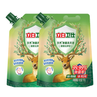 立白卫仕天然除菌洗衣液健康洁净青翠茶园卫仕洗衣液1kg*2袋
