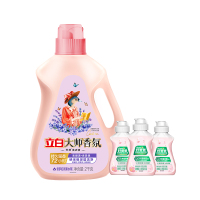 立白洗衣液普罗旺斯洗衣液2kg*1瓶+好爸爸内衣露80g*3瓶