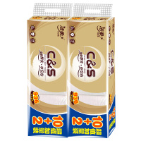 洁柔无芯卷纸金尊加厚100g4层12卷*2提GW210-72R