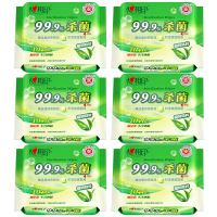 心相印卫生湿巾杀菌便携清洁湿纸巾16片*6包XCA010(包装随机)