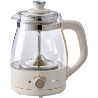 小熊煮茶器1L喷淋式蒸茶壶保温迷你养生壶ZCQ-A10X3