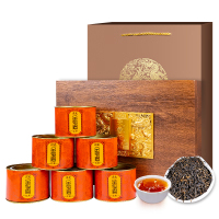 润虎茶叶武夷山红茶金骏眉天尊龙品金骏眉6罐装600g