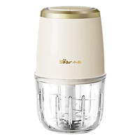 小熊婴儿辅食机多功能小型宝宝料理机八刀双杯SJJ-R02F5