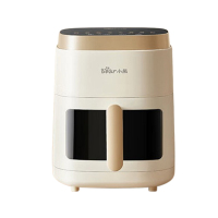 小熊空气炸锅5L全自动大容量智能触控可视烤炸一体机QZG-F20E6