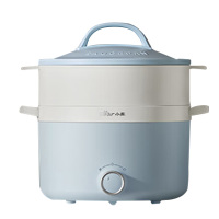 小熊电炖锅1.7L多功能多用途电热锅蒸煮一体蒸屉蒸笼电蒸锅DRG-E17D2