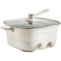 小熊电火锅电煮锅鸳鸯锅家用火锅专用锅电热锅一体DHG-D60N1