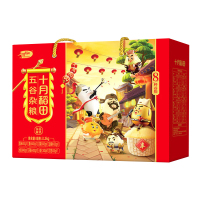 十月稻田八种五谷杂粮礼盒3.2kg