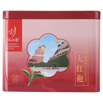 忆江南茶叶乌龙茶自饮茶叶武夷山大红袍罐装大红袍60g