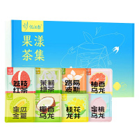 忆江南水果花茶蜜桃乌龙茶椰子桂花无糖袋泡果漾茶集21.5g