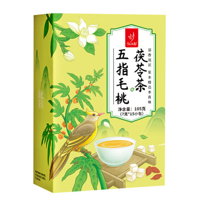 忆江南五指毛桃茯苓茶红豆薏米芡实养生茶叶五指毛桃茯苓茶105g