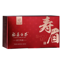 忆江南福鼎白茶小茶饼独立包装盒装福鼎白茶紧压寿眉150g