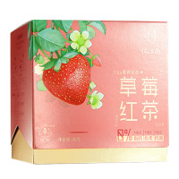 忆江南草莓红茶三角茶包冷泡水果茶袋泡调味组合5g8小袋草莓红茶40g