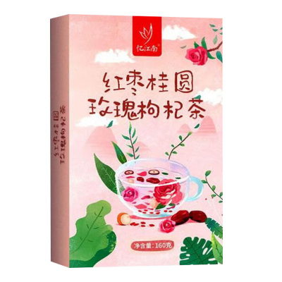 忆江南红枣枸杞玫瑰花茶红枣玫瑰枸杞茶160g