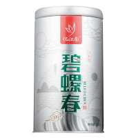 忆江南茶叶罐装绿茶春茶银罐碧螺春125g