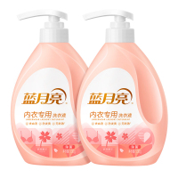 蓝月亮内衣内裤洗衣液去血渍除菌手洗清洗液内衣洗衣液樱花香500g*2瓶(包装随机)