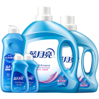 蓝月亮洗衣液套装薰衣草香洗衣液3kg*1瓶+1kg*1瓶+风清白兰洗衣液500g*1瓶+旅行装80g*2瓶