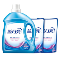 蓝月亮洗衣液深层洁净薰衣草香洗衣液3kg*1瓶+500g*2袋