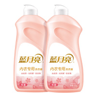 蓝月亮洗衣液柔润樱花内衣专用洗衣液翻盖装500g*2瓶