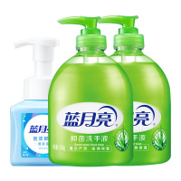 蓝月亮洗手液组合芦荟抑菌洗手液500g*2瓶+琥珀雪松泡沫抑菌洗手液255g*1瓶(包装随机)