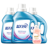 蓝月亮洗衣液组合薰洁净1kg*1瓶+500g*2瓶+柔润樱花内衣专用洗衣液旅行装80g*1瓶