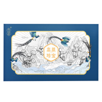 贡极干货野生松茸青杠菌鸡枞菌青头菌红牛肝菌高原珍宝礼盒150g*1盒