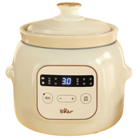 小熊电炖锅1L辅食陶瓷锅辅食机炖盅DDG-D10H5