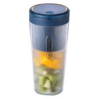 摩飞榨汁机300ml无线充电果汁榨汁杯迷你随行杯琉金蓝MR9800