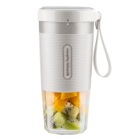 摩飞榨汁机300ml磁吸充电便携式无线榨汁杯白色MR9600
