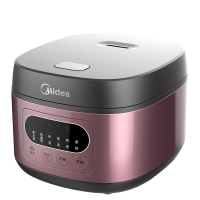 美的电饭煲4L多功能黑晶聚能不沾内胆紫色MB-FB40M171